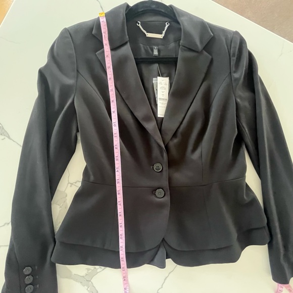 White House Black Market - Black - All Season Blazer Jacket - Size 4 - NEW - Picture 8 of 13